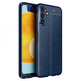 Gpack Samsung Galaxy A04s Niss Silikon Deri Görünümlü Kamera Korumalı Nano Lacivert Kılıf