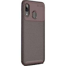 Gpack Samsung Galaxy A10s Negro Karbon Dizayn Silikon Kılıf