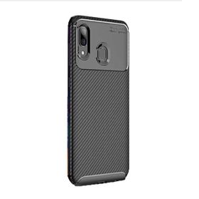 Gpack Samsung Galaxy A10s Negro Karbon Dizayn Siyah Silikon Kılıf
