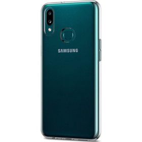 Gpack Samsung Galaxy A10S Süper Yumuşak Arka Koruma Nano Glass Şeffaf Silikon Cep Telefonu Kılıf