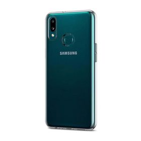 Gpack Samsung Galaxy A10S Süper Yumuşak Arka Koruma Nano Glass Şeffaf Silikon Cep Telefonu Kılıf