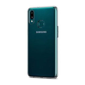 Gpack Samsung Galaxy A10S Süper Yumuşak Arka Koruma Nano Glass Şeffaf Silikon Cep Telefonu Kılıf