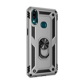 Gpack Samsung Galaxy A10S Vega Standlı Yüzüklü Mıknatıslı Nano Ekran Koruyucu Kalem Kırmızı Cep Telefonu Kılıf