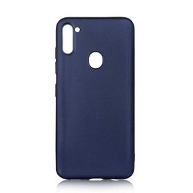 Gpack Samsung Galaxy A11 Premier Silikon Esnek Koruma Lacivert Kılıf