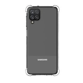 Gpack Samsung Galaxy A12 Antishock Ultra Koruma Sert Kapak Renksiz Kılıf