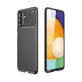 Gpack Samsung Galaxy A13 Negro Karbon Görünüm Korumalı Dizayn Silikon Lacivert Kılıf