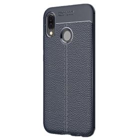 Gpack Samsung Galaxy A20 Niss Deri Görünümlü Kırmızı Silikon Kılıf