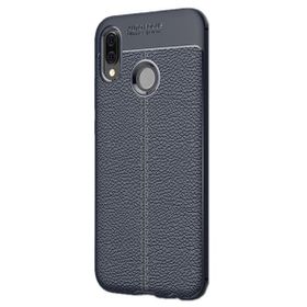 Gpack Samsung Galaxy A20 Niss Deri Görünümlü Kırmızı Silikon Kılıf