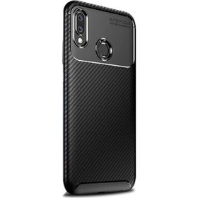 Gpack Samsung Galaxy A20e Negro Karbon Dizayn Siyah Silikon Kılıf