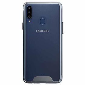 Gpack Samsung Galaxy A20s Gard Nitro Şeffaf Sert Nano Glass Şeffaf Silikon Cep Telefonu Kılıf