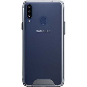 Gpack Samsung Galaxy A20s Gard Nitro Şeffaf Sert Şeffaf Silikon Cep Telefonu Kılıf