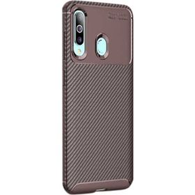 Gpack Samsung Galaxy A20s Negro Karbon Dizayn Silikon Kılıf