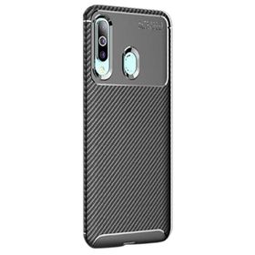 Gpack Samsung Galaxy A20s Negro Karbon Dizayn Silikon Kılıf