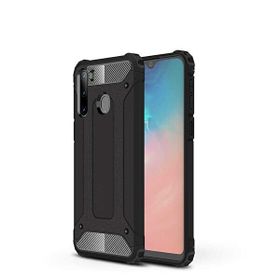 Gpack Samsung Galaxy A21s Crash Tank Çift Katman Koruyucu Siyah Kılıf