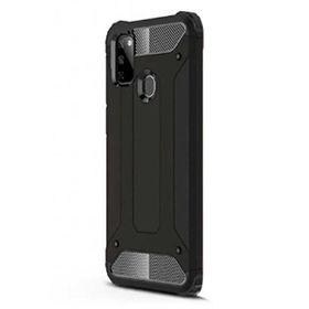 Gpack Samsung Galaxy A21s Crash Tank Çift Katman Koruyucu Siyah Kılıf