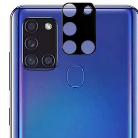 Gpack Samsung Galaxy A21S Siyah Kamera Lens Koruyucu Cam