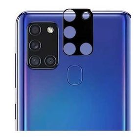 Gpack Samsung Galaxy A21S Siyah Kamera Lens Koruyucu Cam