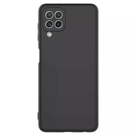 Gpack Samsung Galaxy A22 4G Mara Silikon Mat Soft Korumalı Lansman Koyu Yeşil Kılıf