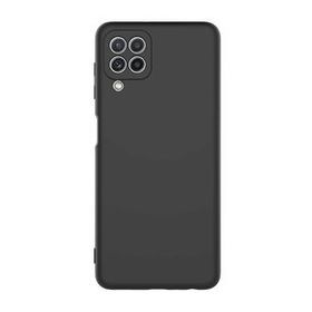 Gpack Samsung Galaxy A22 4G Mara Silikon Mat Soft Korumalı Lansman Koyu Yeşil Kılıf
