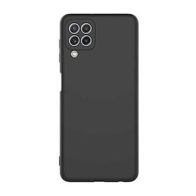 Gpack Samsung Galaxy A22 4G Mara Silikon Mat Soft Korumalı Lansman Koyu Yeşil Kılıf