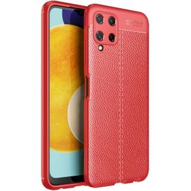 Gpack Samsung Galaxy A22 4G Niss Silikon Kamera Korumalı Kırmızı Kılıf