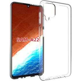 Gpack Samsung Galaxy A22 4G Süper Silikon Korumalı Şeffaf Renksiz Kılıf