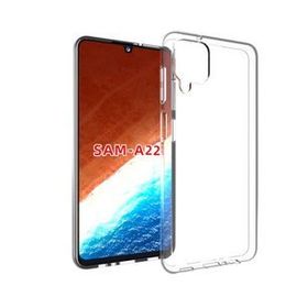 Gpack Samsung Galaxy A22 4G Süper Silikon Korumalı Şeffaf Renksiz Kılıf