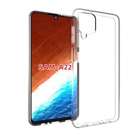 Gpack Samsung Galaxy A22 4G Süper Silikon Korumalı Şeffaf Renksiz Kılıf
