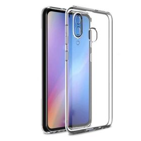 Gpack Samsung Galaxy A30 Kamera Korumalı Şeffaf Silikon Şeffaf Cep Telefonu Kılıfı