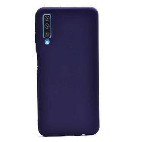Gpack Samsung Galaxy A30S Premier Silikon Esnek Arka Koruma Lacivert Cep Telefonu Kılıfı