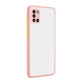 Gpack Samsung Galaxy A31 Parfe Kamera Korumalı Çerçeveli Silikon Turkuaz Cep Telefonu Kılıfı