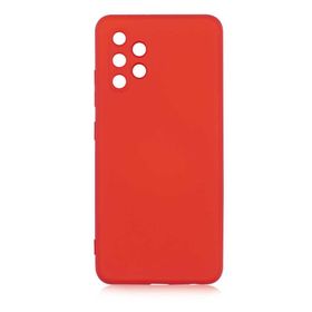 Gpack Samsung Galaxy A32 4G Mara Mat Soft Kamera Korumalı Lansman Kırmızı Cep Telefonu Kılıfı