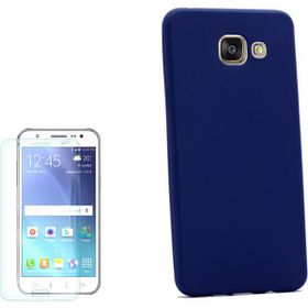 Gpack Samsung Galaxy A5 2016 Premier Silikon Kapak Lacivert Kılıf