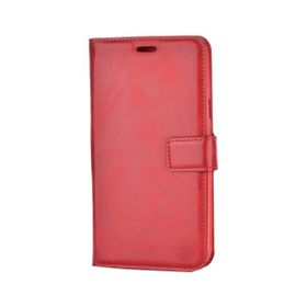 Gpack Samsung Galaxy A5 2017 Kapaklı Cüzdan Kartvizitli Kırmızı Kılıf