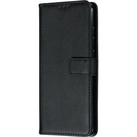 Gpack Samsung Galaxy A50 LocaL Cüzdan Standlı Kartvizitli Siyah Kılıf