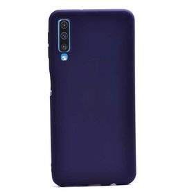 Gpack Samsung Galaxy A50 Premier Silikon Esnek Arka Koruma Lacivert Cep Telefonu Kılıfı
