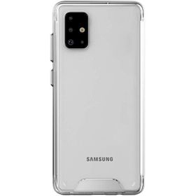 Gpack Samsung Galaxy A51 Gard Nitro Şeffaf Nano Glass Şeffaf Silikon Cep Telefonu Kılıf