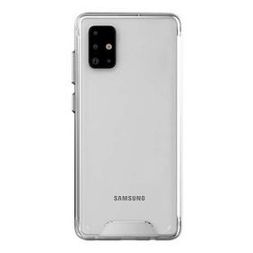 Gpack Samsung Galaxy A51 Gard Nitro Şeffaf Sert Şeffaf Silikon Cep Telefonu Kılıf