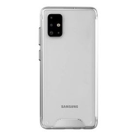 Gpack Samsung Galaxy A51 Gard Nitro Şeffaf Sert Şeffaf Silikon Cep Telefonu Kılıf