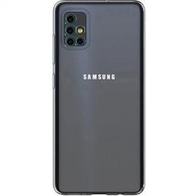 Gpack Samsung Galaxy A51 Kamera Korumalı Şeffaf Silikon Renksiz Kılıf