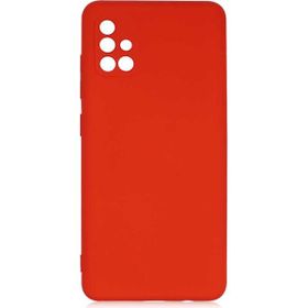 Gpack Samsung Galaxy A51 Mara Mat Soft Kamera Korumalı Lansman Kırmızı Kılıf