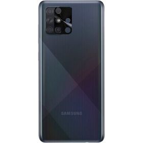 Gpack Samsung Galaxy A51 Mara Mat Soft Kamera Korumalı Lansman Siyah Kılıf