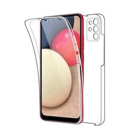 Gpack Samsung Galaxy A52S 5G Kaff Kamera Koruma Arkası Şeffaf Silikon Koyu Yeşil Kılıf