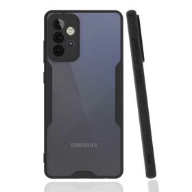 Gpack Samsung Galaxy A52S 5G Parfe Kamera Korumalı Ince Çerçeveli Silikon Siyah Kılıf