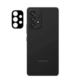 Gpack Samsung Galaxy A53 5G Ravel Silikon Yüzüklü Mıknatıslı Kamera Korumalı Siyah Kılıf