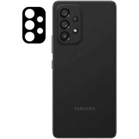 Gpack Samsung Galaxy A53 5G Ravel Silikon Yüzüklü Mıknatıslı Kamera Korumalı Siyah Kılıf