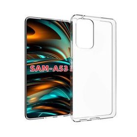 Gpack Samsung Galaxy A53 5G Süper Silikon Lüks Korumalı Şeffaf Kılıf
