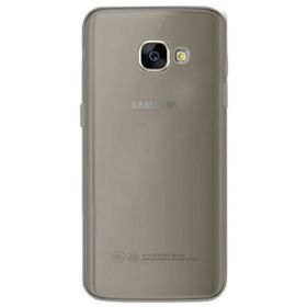 Gpack Samsung Galaxy A7 2017 0.2mm Silikon Nano Glass Mavi Kılıf