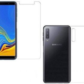 Gpack Samsung Galaxy A7 2018 A750F Premier Nano Ekran Koruyucu Kalem Siyah Silikon Cep Telefonu Kılıf