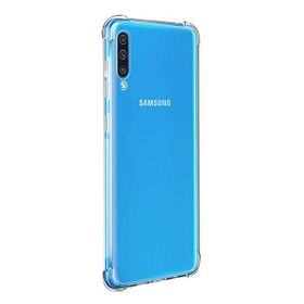 Gpack Samsung Galaxy A70 AntiShock Ultra Koruma Sert Kapak Renksiz Şeffaf Kılıf